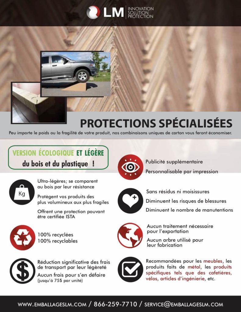 Documents Cardboard packaging LM BROCHURE PROTECTION 2019 fev site copie