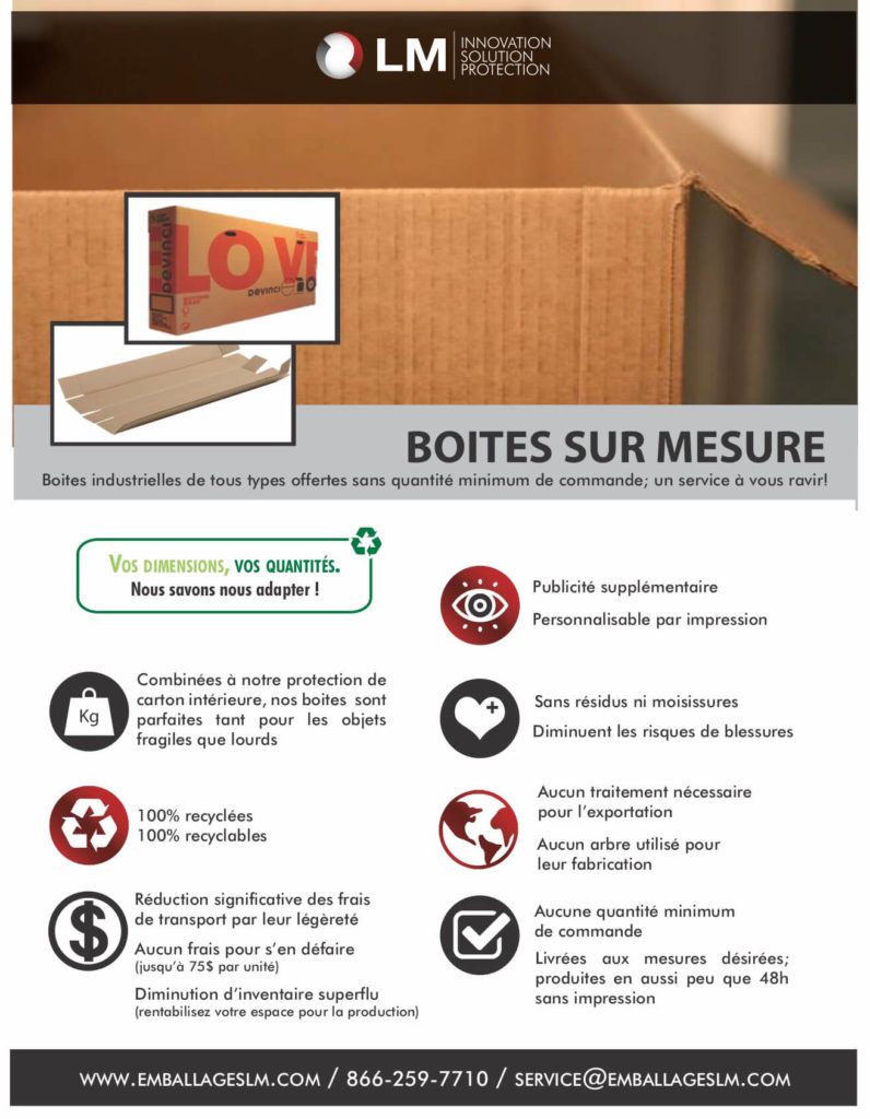 documents d'emballages One pager BOITES fev 2019 copie