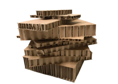 carton alvéolé - honeycomb cardboard